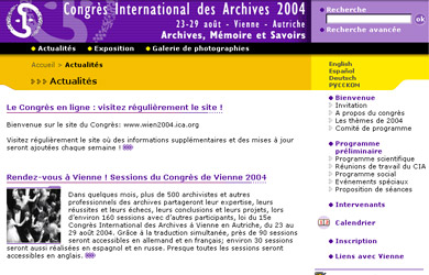 Conseil international des Archives